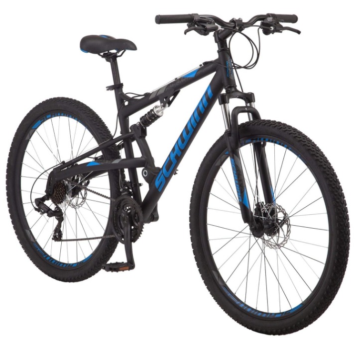 schwinn full suspension mountain bike