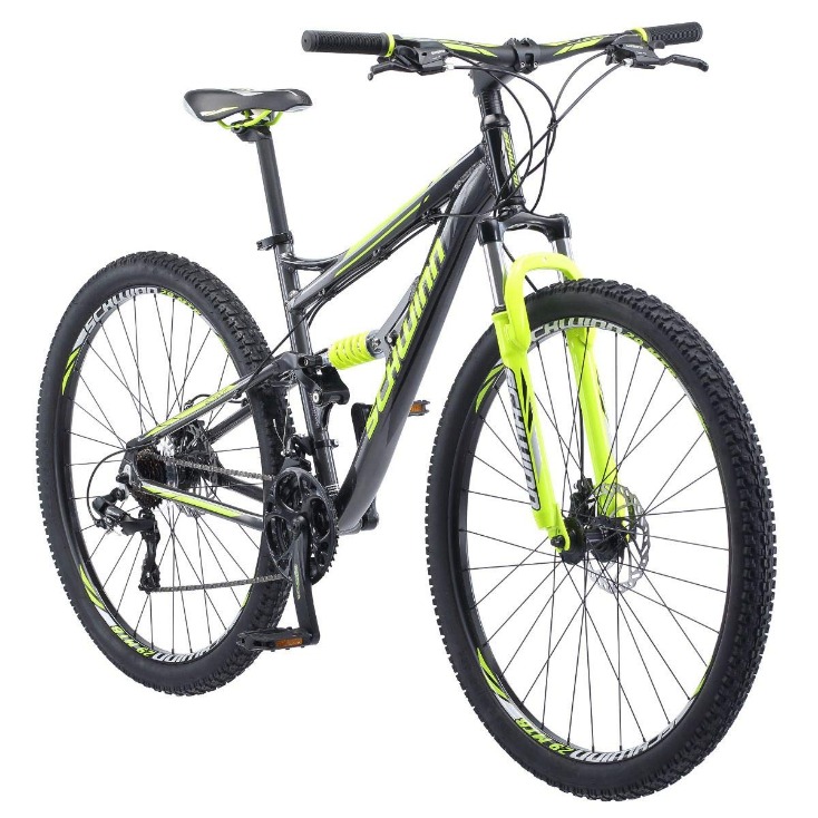 schwinn full suspension mountain bike